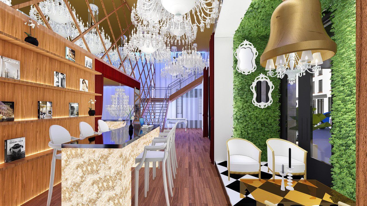 The Saint Hotel, lobby